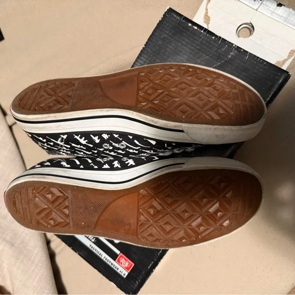 Converse Black and White Sneakers